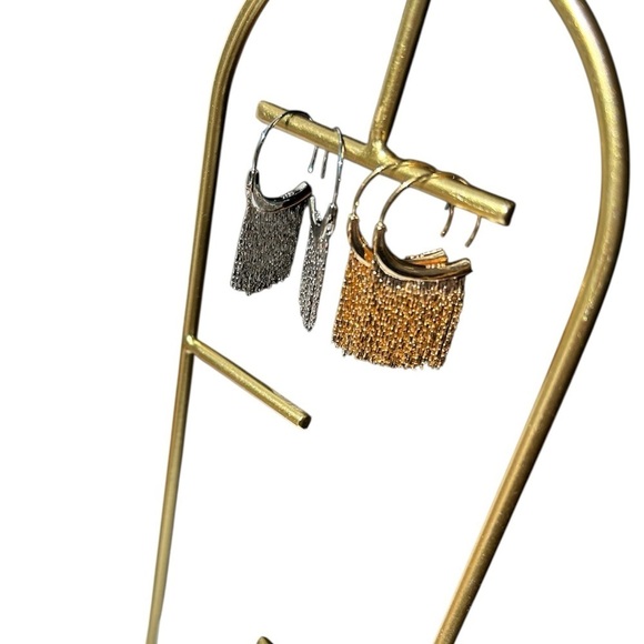 New 🎁 Sterling Silver Fringe Earrings - Picture 9 of 11